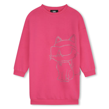 KARL LAGERFELD Vestido para ni–a tipo sudadera